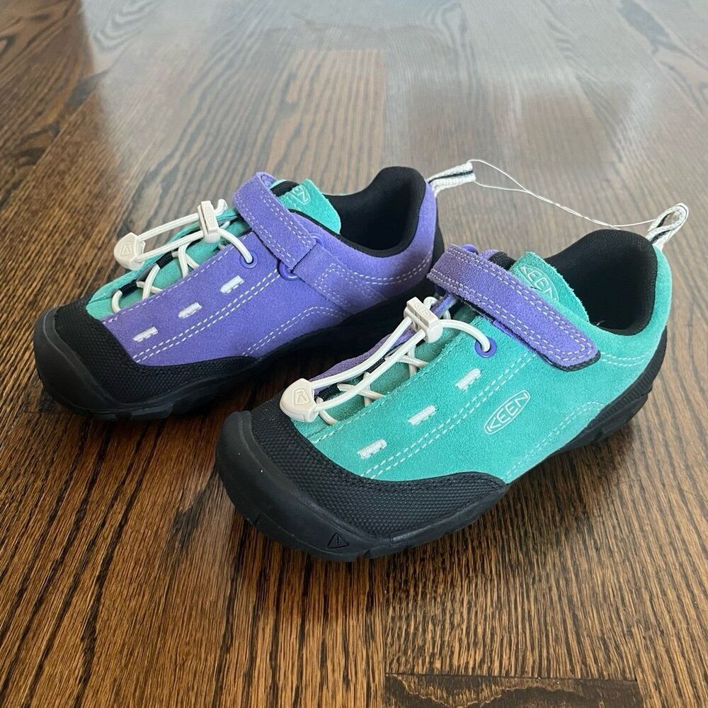 Keen Unisex Jasper II Sneakers Bright Aqua/Purple Opulence (US 12)